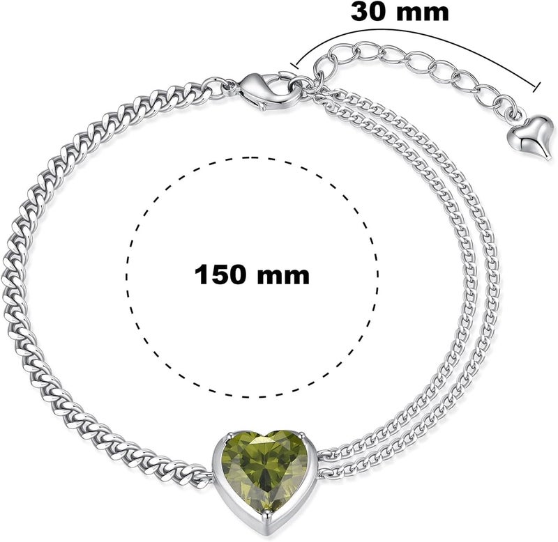 FRUMOS Dainty Layering Bracelets for Women 18 k Gold Plated Fashion Adjustable Chunky Cuban Paperclip Link Chain Bracelets Jewelry for Women Gift - Image 2